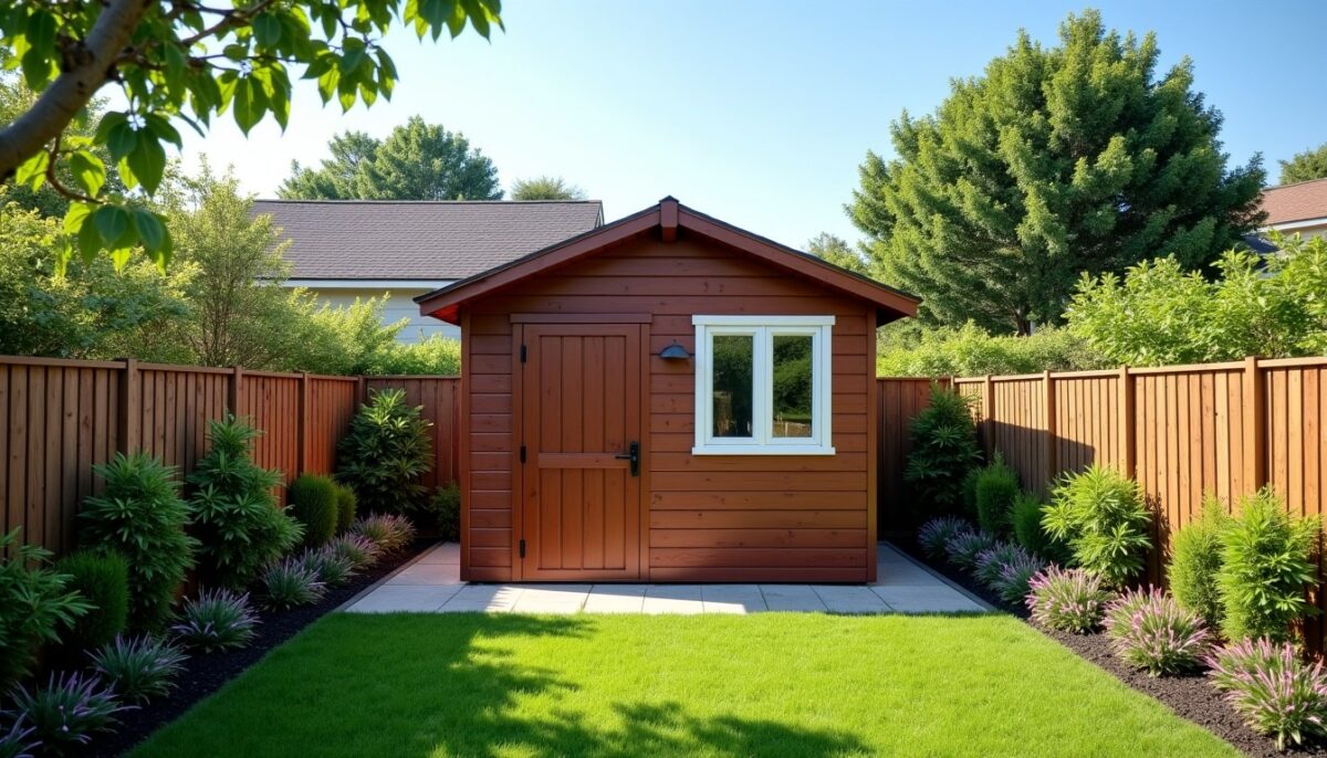 Abri de jardin de 5m² : distances réglementaires et bonnes pratiques à connaître avec vos voisins