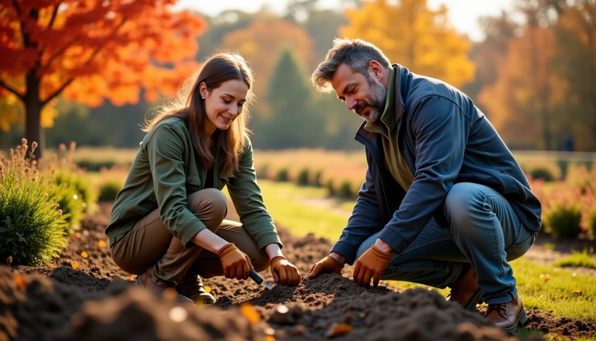 Comment les paysagistes préparent le jardin en automne avant la saison des devis
