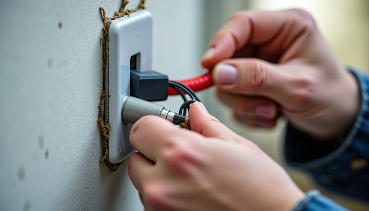 Guide pratique : sécuriser et isoler un fil électrique encastré dans un mur
