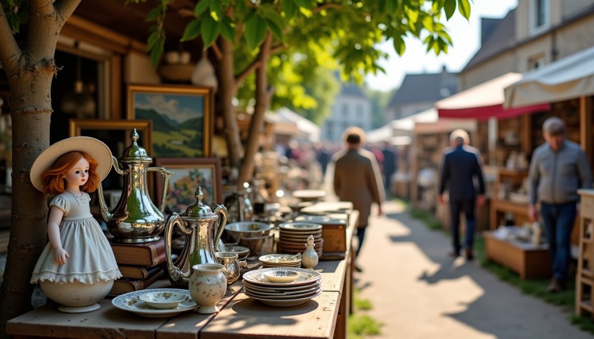 Les trésors du Cher : guide des brocantes, vide-greniers et antiquités