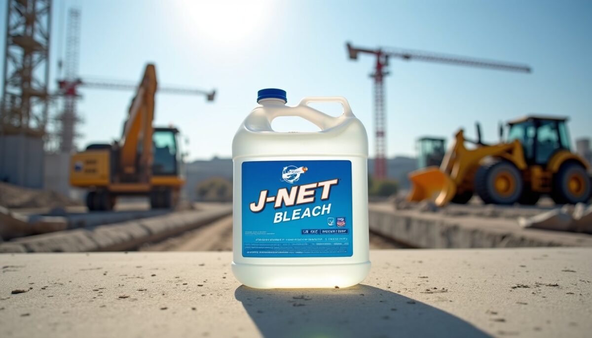 Eau de Javel J-NET 5L : Puissance et concentration pour grands travaux