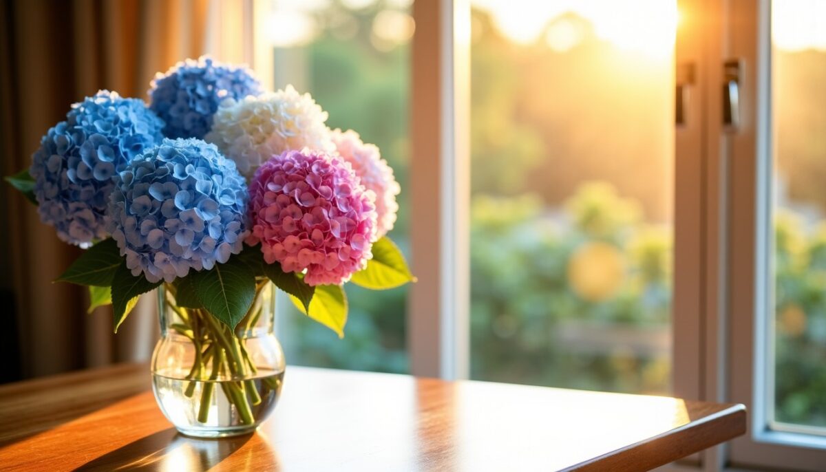 Astuces pour garder vos fleurs d’hortensia éclatantes et fraîches dans un vase